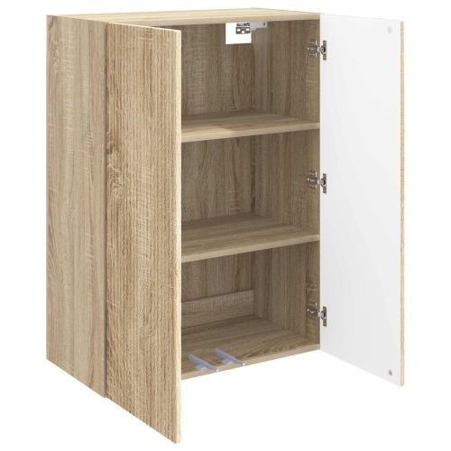 Стенно шкафче 66 x 34,5 x 90 см Инженерна дървесина Дъб сонома