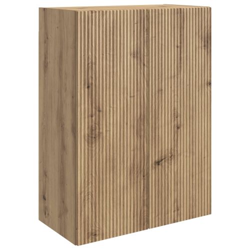 Стенно шкафче 66 x 34,5 x 90 см Инженерна дървесина Дъб артизан