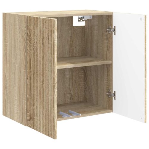 Стенно шкафче 59 x 31 x 60 см Инженерна дървесина Дъб сонома