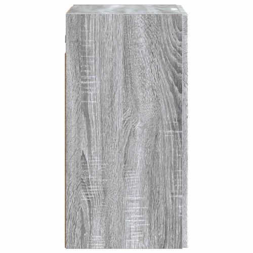 Стенно шкафче 59 x 31 x 60 см Инженерна дървесина Сив Сонома