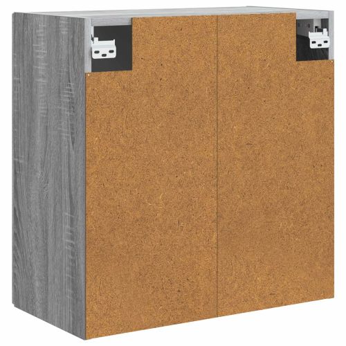 Стенно шкафче 59 x 31 x 60 см Инженерна дървесина Сив Сонома