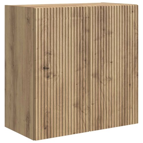 Стенно шкафче 59 x 31 x 60 см Инженерна дървесина Дъб артизан