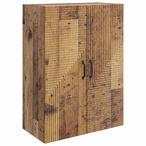 Стенно шкафче Старо дърво 66 x 34,5 x 90 см Инженерна дървесина