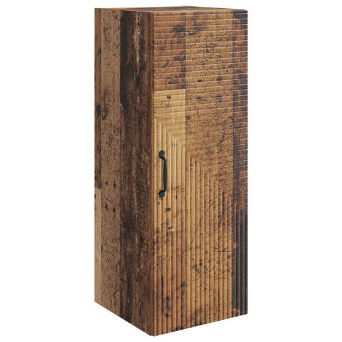 Стенно шкафче Старо дърво 33 x 34,5 x 90 см Инженерна дървесина