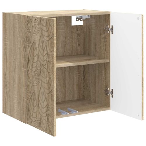 Стенно шкафче 59 x 31 x 60 см Инженерна дървесина Дъб сонома