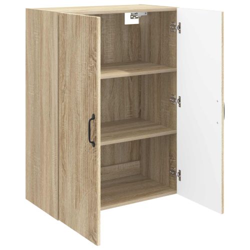Стенно шкафче 66 x 34,5 x 90 см Инженерна дървесина Дъб сонома