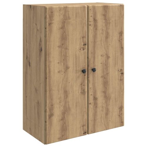 Стенно шкафче 66 x 34,5 x 90 см Инженерна дървесина Дъб артизан
