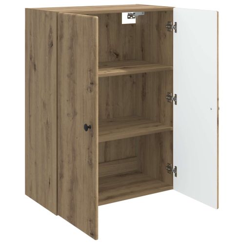 Стенно шкафче 66 x 34,5 x 90 см Инженерна дървесина Дъб артизан