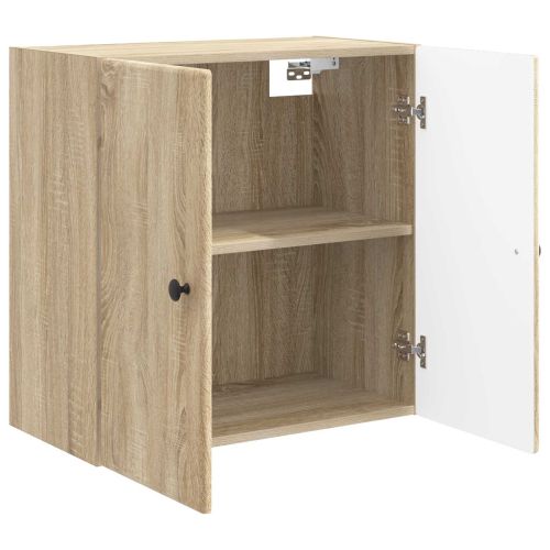 Стенно шкафче 59 x 31 x 60 см Инженерна дървесина Дъб сонома