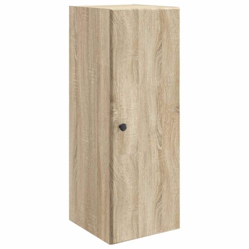 Стенно шкафче 33 x 34,5 x 90 см Инженерна дървесина Дъб сонома