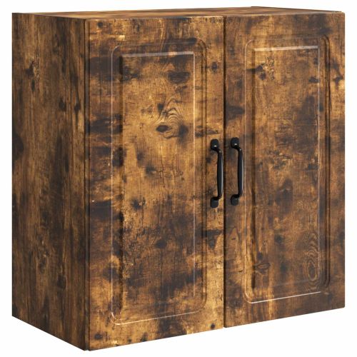 Стенно шкафче 59 x 31 x 60 см Инженерна дървесина Опушен дъб