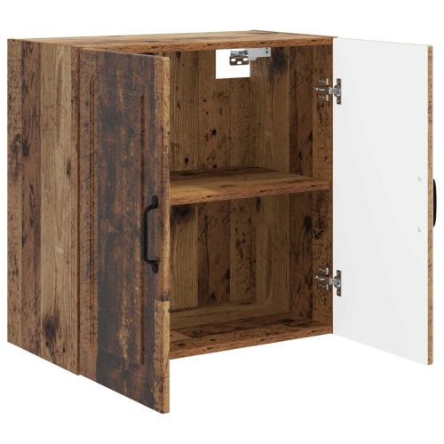 Стенно шкафче 59 x 31 x 60 см Инженерна дървесина Старо дърво