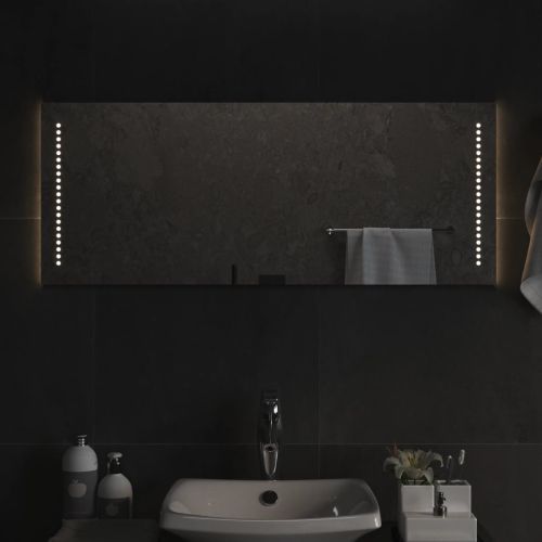 LED огледало за баня, 40x100 см