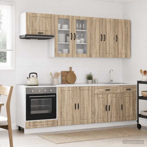 Кухненски единица PORTO 8 pcs Дъб сонома Инженерна дървесина