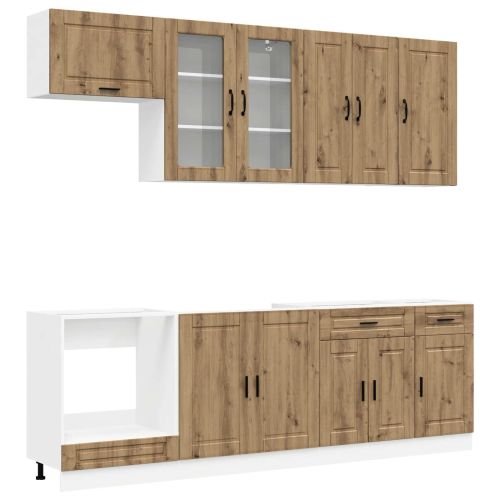 Кухненски единица PORTO 8 pcs Дъб артизан Инженерна дървесина