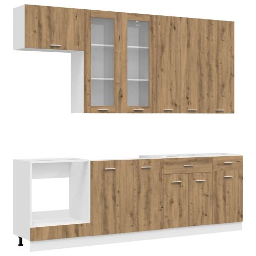 Кухненски единица LYON 8 pcs Дъб артизан Инженерна дървесина