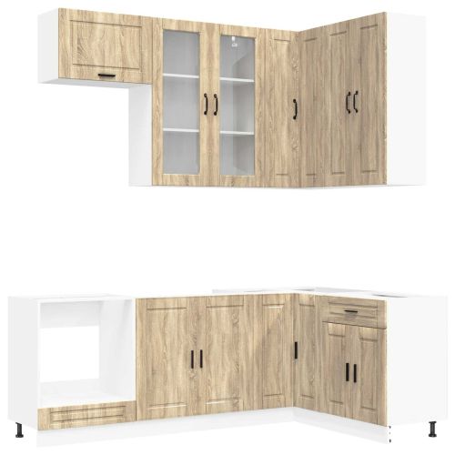 Кухненски единица PORTO 8 pcs Дъб сонома Инженерна дървесина
