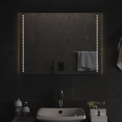 LED огледало за баня, 60x80 см