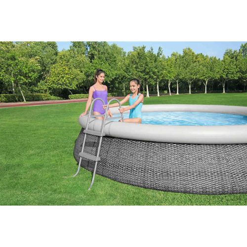 Bestway Стълба за басейн Flowclear, 2 стъпала, 84 см