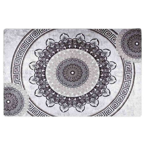 Килим, миещ се, 160x230 см, пъстър