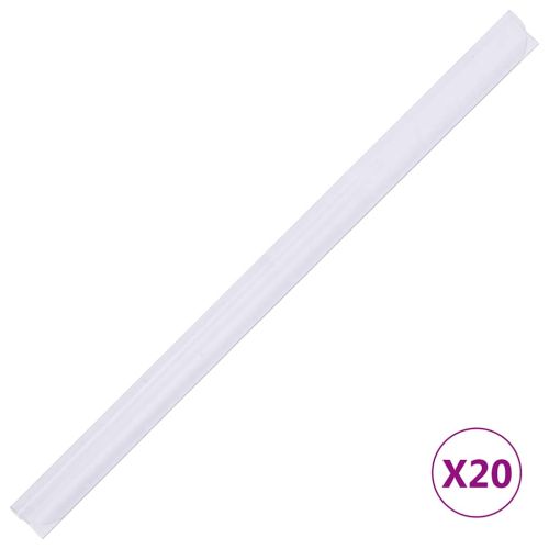 PVC лента за поверителност 35x0,19 м бяла