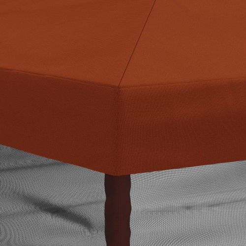 Покривало за беседка с стени 6 x 3 m Теракота Полиестер 190 gsm