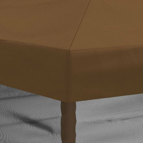 Покривало за беседка с стени 6 x 3 m Таупе Полиестер 190 gsm