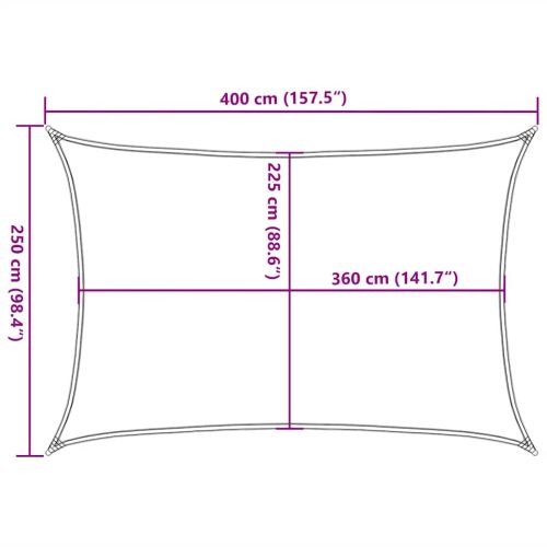 Платно-сенник, 160 г/м², червено, 2,5x4 м, HDPE