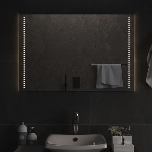 LED огледало за баня, 60x90 см