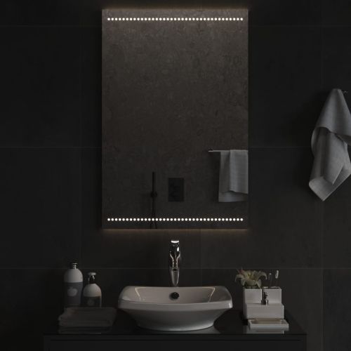 LED огледало за баня, 60x90 см