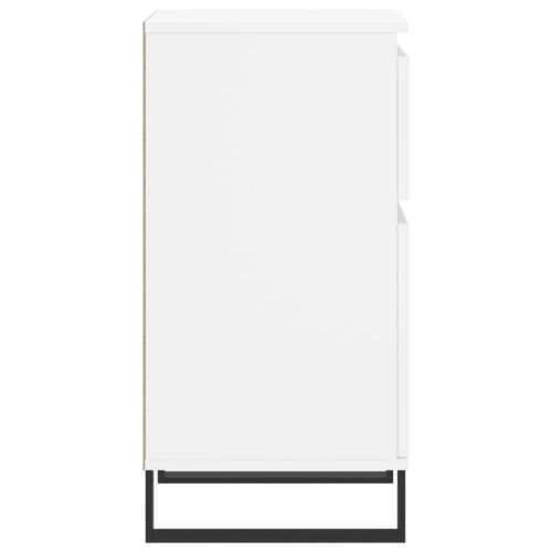 Бюфет бял 40x35x70 см инженерно дърво