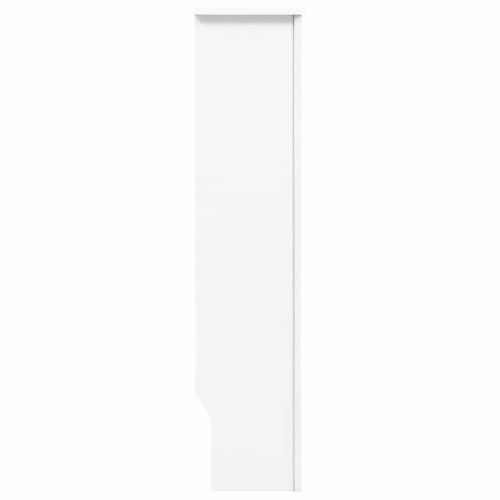 Паравани за радиатори, 2 бр, бели, 112x19x81,5 см, МДФ