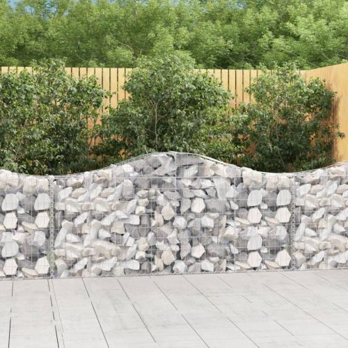 Габионни кошници арка 25 бр 200x30x80/100 см поцинковано желязо