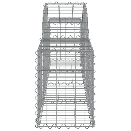 Габионни кошници арка 13 бр 200x30x40/60 см поцинковано желязо