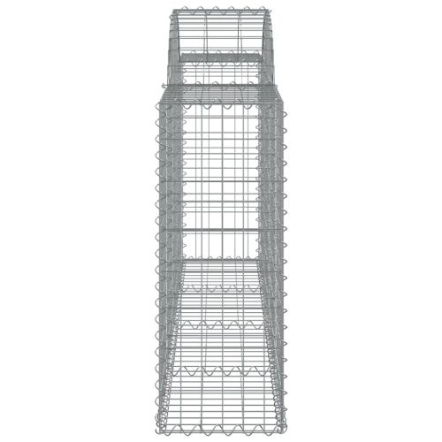 Габионни кошници арка 6 бр 200x30x80/100 см поцинковано желязо