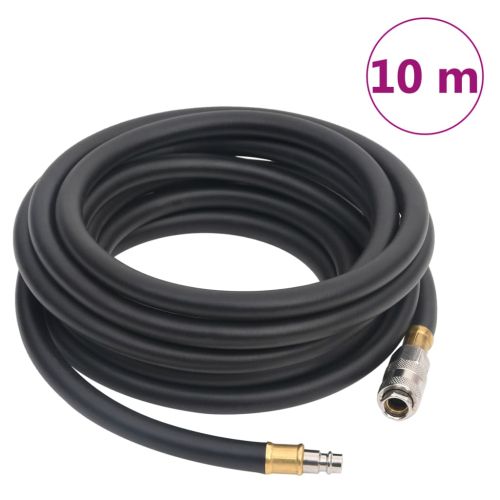 Хибриден маркуч за въздух черен 0,6" 10 м гума и PVC