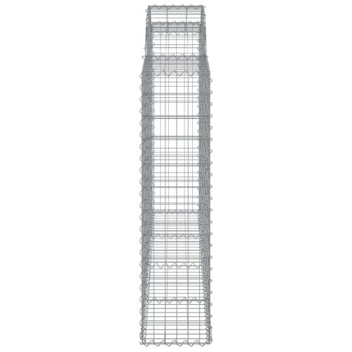 Габионни кошници арка 10 бр 200x30x120/140см поцинковано желязо