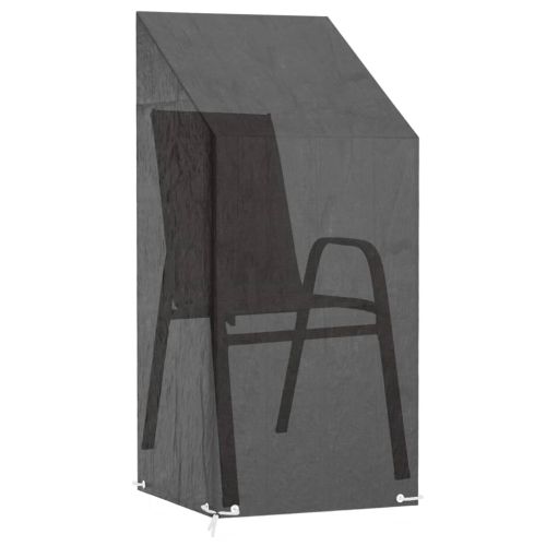 Калъф за градински стол 2 бр 8 капси 65x65x110/150см полиетилен