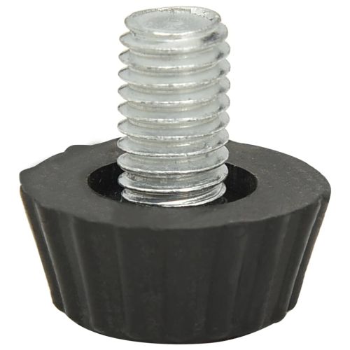 Adjustable Furniture Feet M8 18 pcs Black