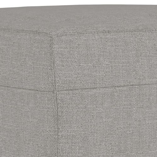 Пейка, светлосива, 100x35x41 см, плат