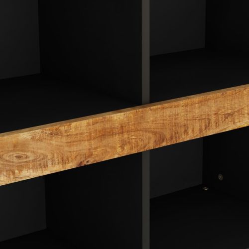Страничен шкаф 85x33x75 см манго масивно дърво