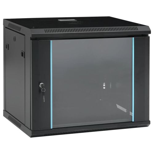 9U Сървърен шкаф за стенен монтаж, 19", IP20, 600x450x510 мм