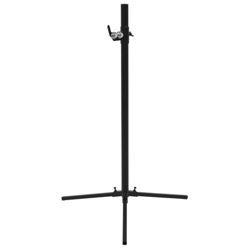 Шиш за чеверме с мотор, неръждаема стомана, 207x45x81 см