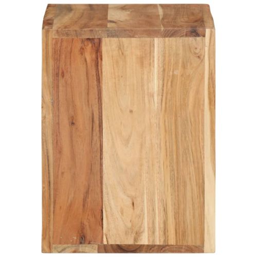 Табуретка 40x30x40 см масивно дърво акация