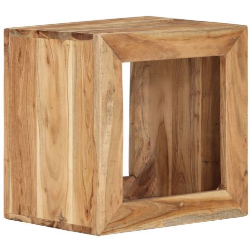 Табуретка 40x30x40 см масивно дърво акация