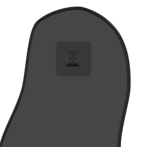 Стенно огледало черно 100x45 см