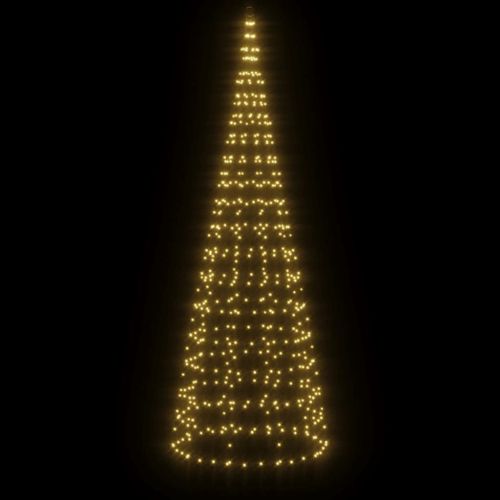 LED коледна елха 550 LED топло бяло 300 см