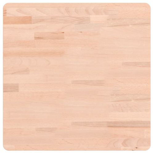 Плот за маса 50x50x4 см квадратен масивен бук