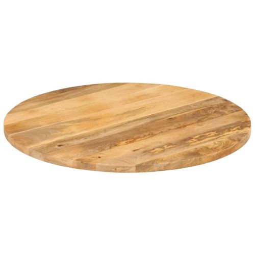 Плот за маса Ø 70x3,8 см кръгло масивно дърво манго