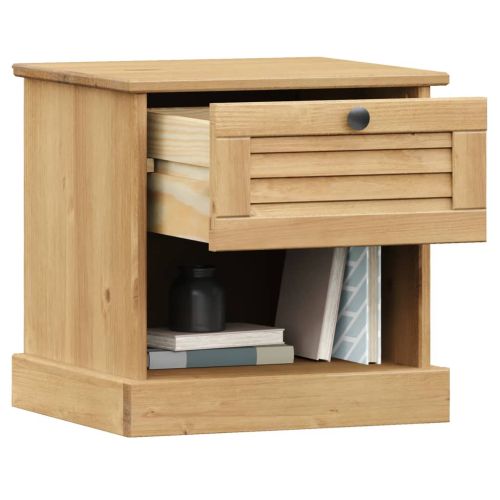 Нощно шкафче VIGO 42x35x42 см бор масив